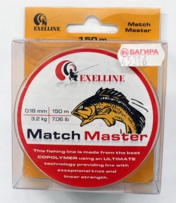 КОРДА EXELLINE - MATCH MASTER 0.18/150