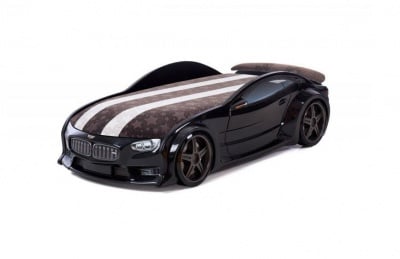 3D легло - кола черно BMW Neo + матрак