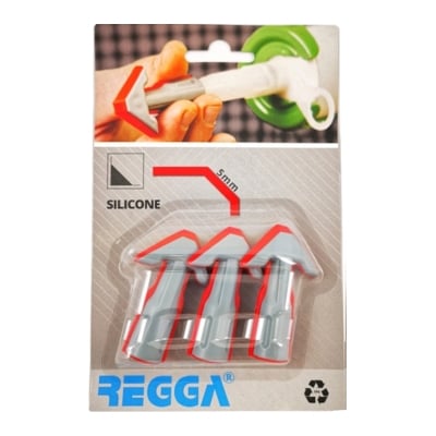 Накрайник за силикон Regga - ПРАВА 5 мм / 3 броя