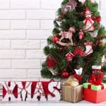 Chain Garland Merry Christmas Tree Decorations for Home