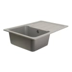 Кухненска мивка от технически камък VERONA 7850 Elefant Premium - сив металик