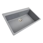 Кухненска мивка от технически камък BOGЕMA 7850 Elefant Premium - сив металик