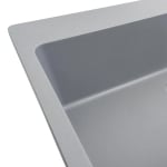 Кухненска мивка от технически камък BOGЕMA 7850 Elefant Premium - сив металик