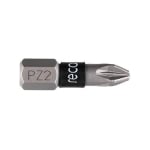 Кръстат бит RECA Torsion 1/4" Pozidriv  - 2 x 25 мм / ЧЕРЕН