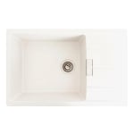 Кухненска мивка от технически камък ROMA 7850 Elefant Premium - снежно бяла