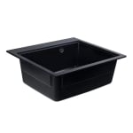 Кухненска мивка от технически камък VESTA 5852 Elefant Premium - черен металик