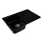 Кухненска мивка от технически камък VERONA 7850 Elefant Premium - черен металик