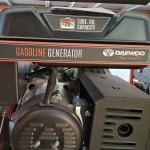 Бензинов генератор с електронен старт DAEWOO GD6500E / 5 500 W / 389 cc